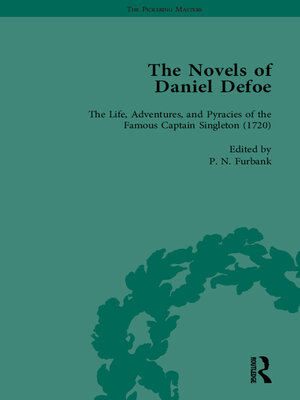 cover image of The Novels of Daniel Defoe, Part I Vol 5